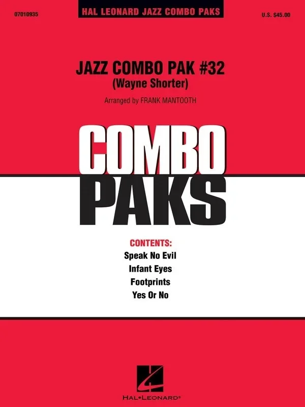 Jazz Combo Pak 32 (Wayne Shorter) W/CD Jzco (Music Score/Parts/CD)