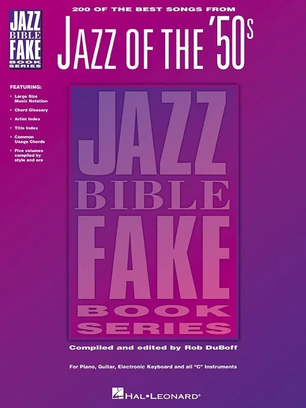 Jazz Of The 50s Jazz Bible Fake Book C Inst (Softcover Book)