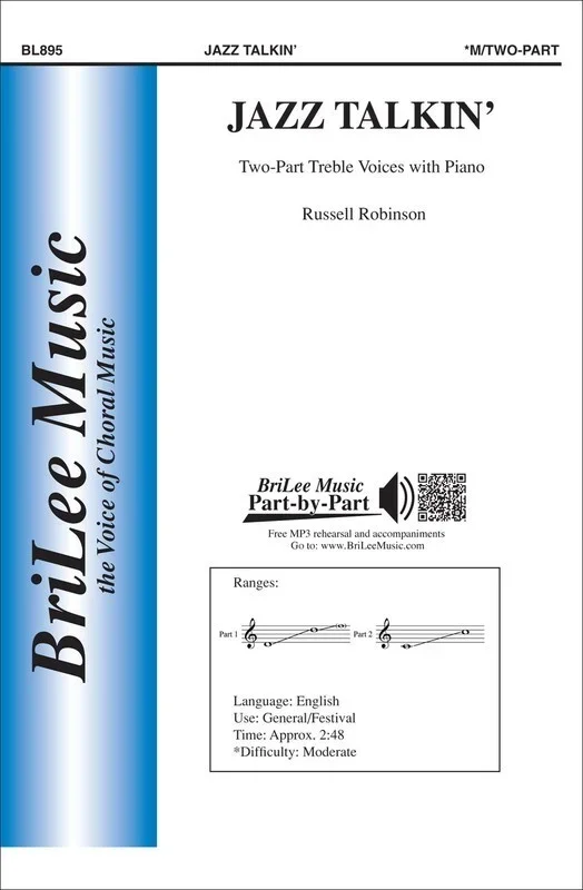 Jazz Talkin 2 Part Treble (Octavo) Book