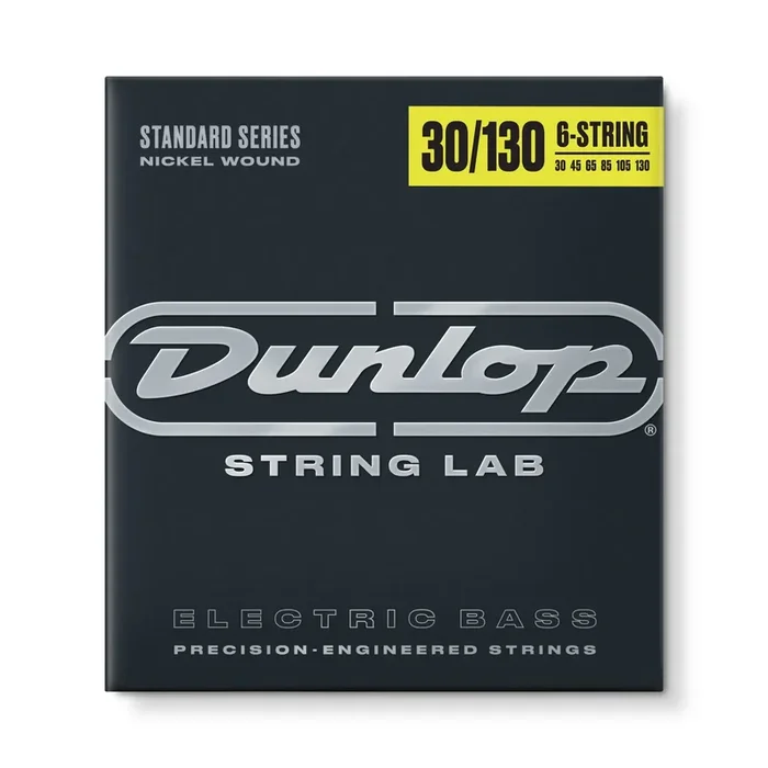 Jim Dunlop DBN30130 Nickel Plated Bass Guitar String Set 30-130 Medium Long Scale