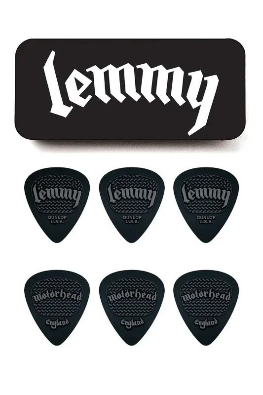 Jim Dunlop Motorhead Lemmy Pick Tin 1.14mm – Collectors Series