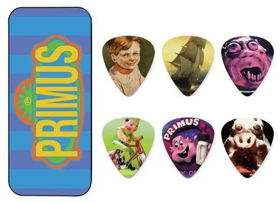 JIM DUNLOP Primus Collector’s Pick Tin Includes 6 Tortex Heavy Picks
