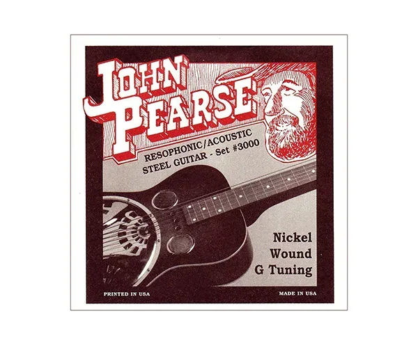 John Pearse Set-Resophonic Swed.Steel 3000