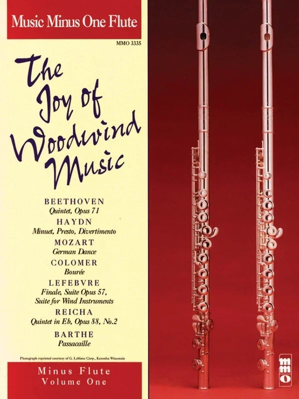 Joy Of Woodwind V1 Ww Quintets Flute Book/CD (Softcover Book/CD)
