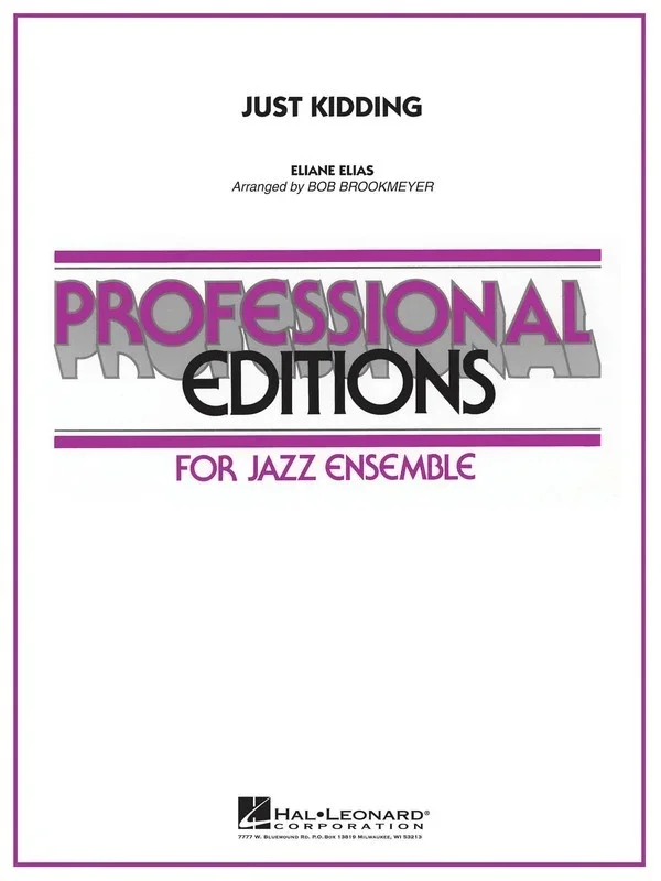 Just Kiddin Pe5 (Music Score/Parts)