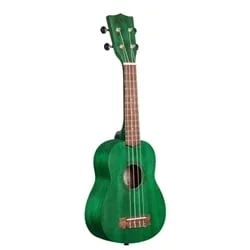 Kala Watercolor Meranti Soprano Ukulele – Fern Green