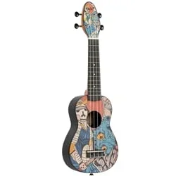 Keiki K2-SR Soprano Ukulele Pack – Samurai