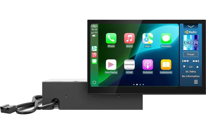 Kenwood DAX800XR EXcelon Reference Direct Replacement 8″ Monitor with Wireless CarPlay & Android Auto
