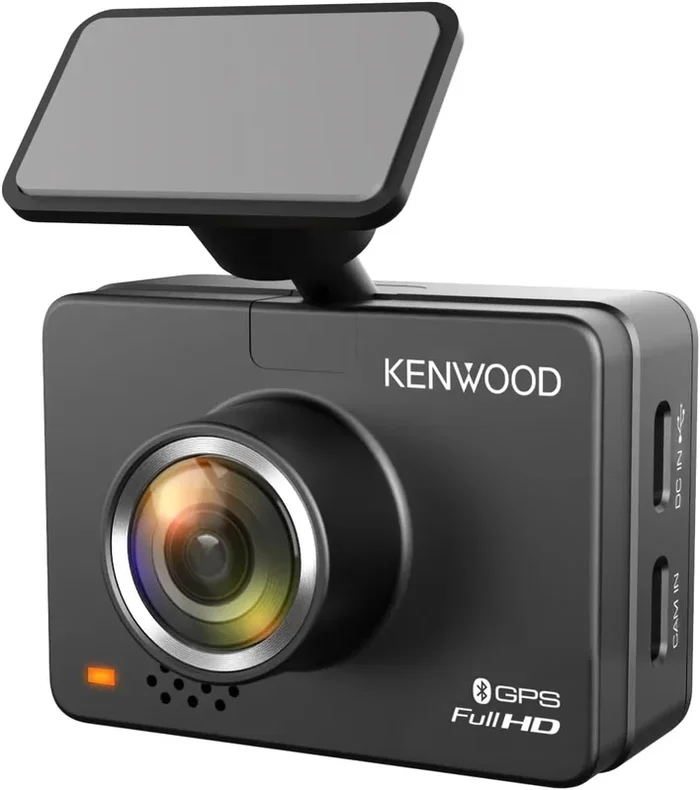 Kenwood DRV-A310W HD Dash Cam with 2″ Display, GPS, and Wi-Fi