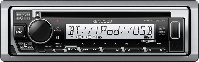 Kenwood KMR-D382BT Single-Din Car & Marine Stereo (Open box)