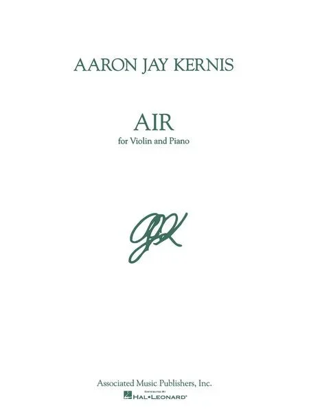 Kernis: Air for Violin and Piano