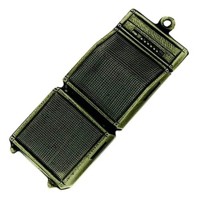 Keychain Amp Stack Antique Brass