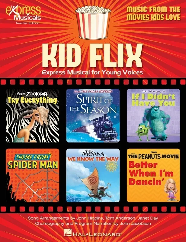 Kid Flix Music From The Movies Kids Love Perf Kit (Softcover Book/Online Audio)