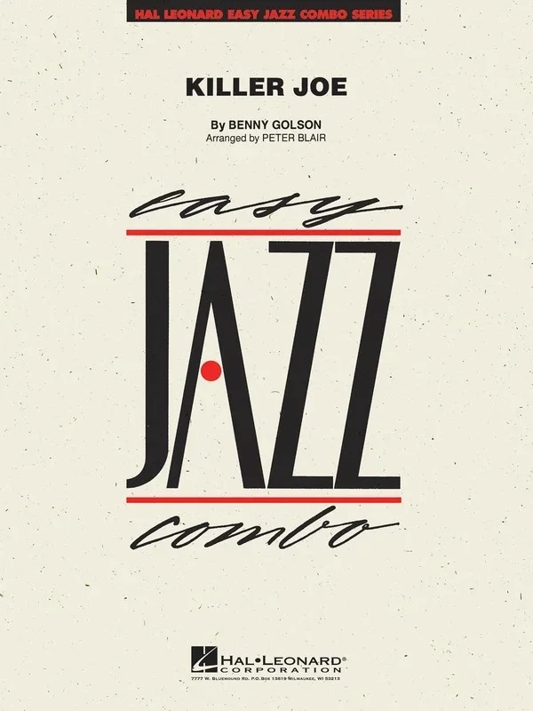 Killer Joe Easy Jazz Combo2 (Music Score/Parts)