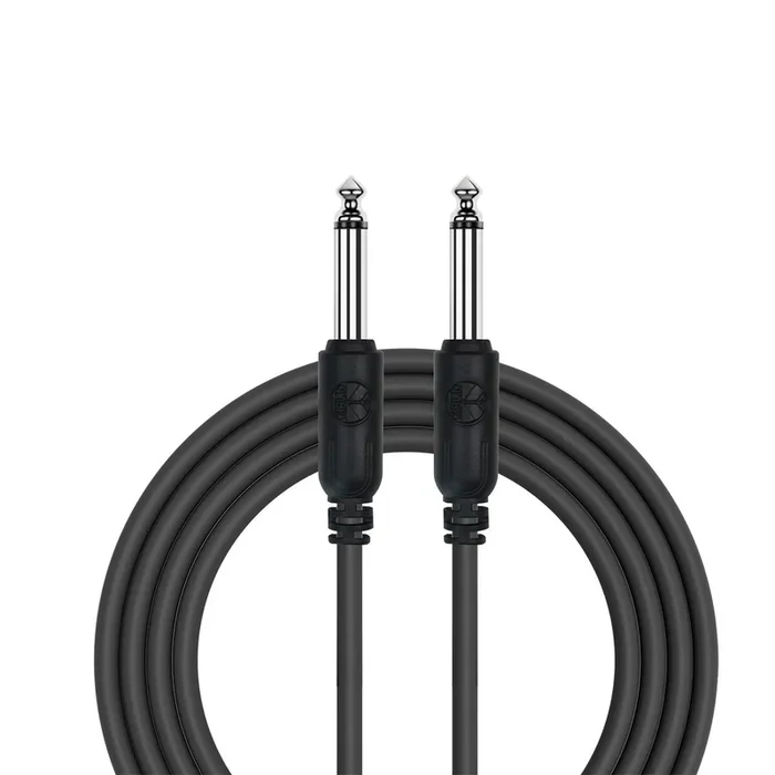 Kirlin Entry 24 Instrument Cable Black 10FT 1/4″ Mono Plug [KIC241BK-10]