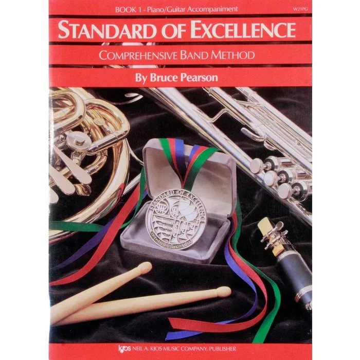 KJOS W21PG Standard of Excellence PIANO/GTR ACC BK 1