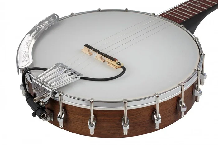 KNA BP-1 Portable Bridge-Mounted Piezo Pickup for Banjo with Output Jack