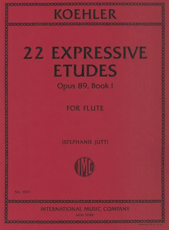Koehler: 22 Expressive Etudes, Op. 89 – Book 1