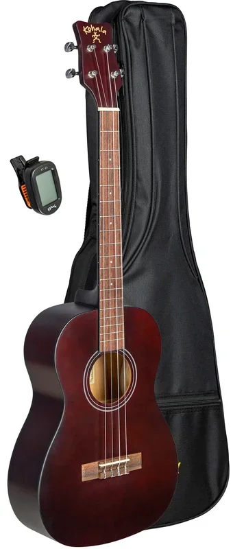Kohala Baritone Ukulele Pack w/ Bag, Tuner