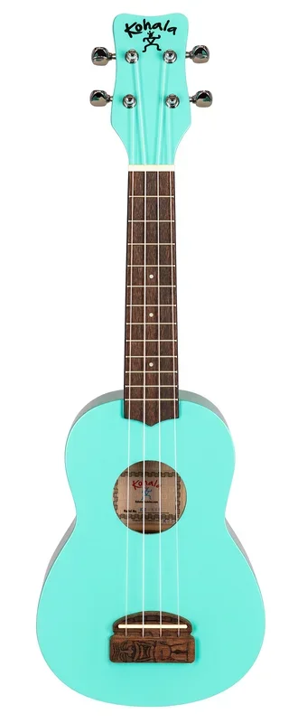 Kohala Soprano Tiki Series Seafoam Green