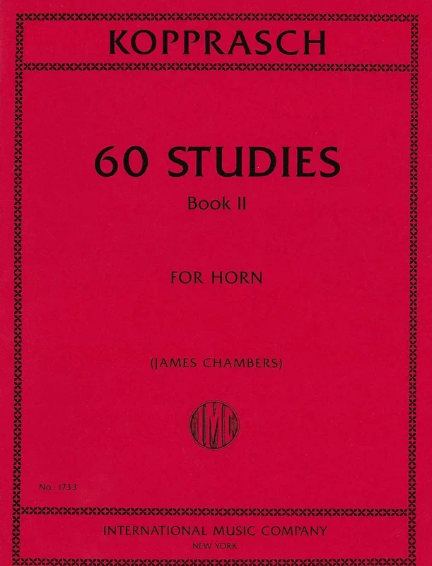 Kopprasch: 60 Studies for Horn – Volume 2 (Nos. 35-60)