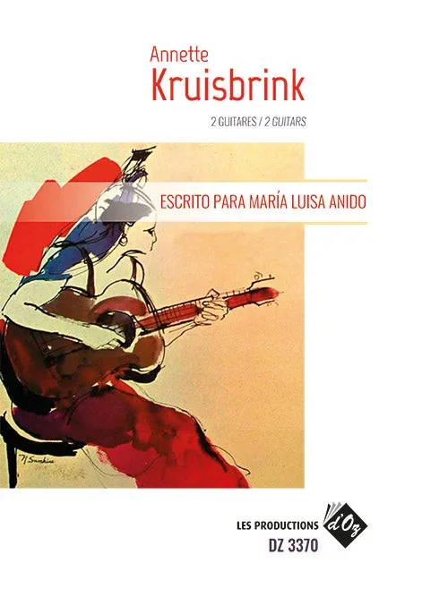 Kruisbrink: Escrito para María Luisa Anido