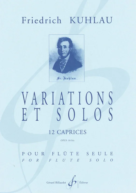 Kuhlau: 12 Variations and Solos, Op. 10b