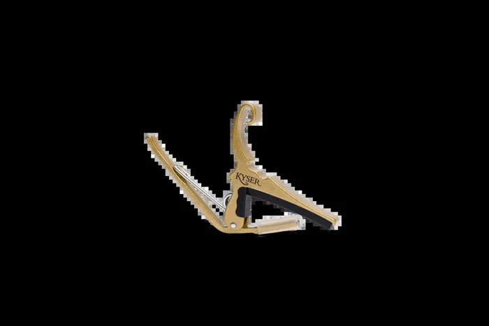 Kyser Quick-Change Capo for 6 String Acoustic Guitars (Gold)