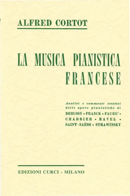 La musica pianistica francese