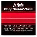 LaBella Deep Talkin’ Dan Electro Stainless Steel Flat Wound for 4-String Bass Standard