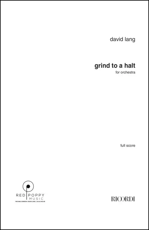 Lang: grind to halt