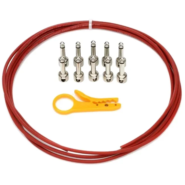 LAVA Tightrope Solder-free Kit Red Cable & Stripper