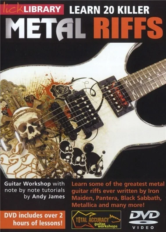 Learn 20 Killer Metal Riffs DVD