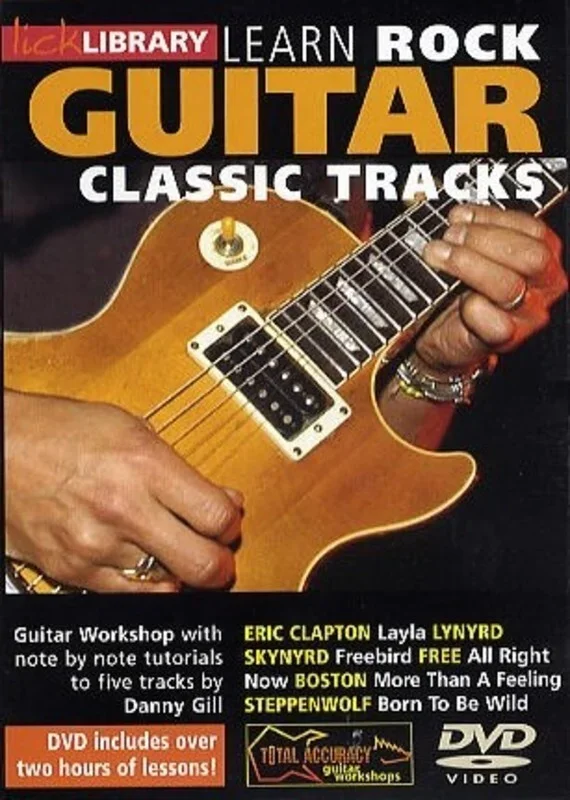 Learn Rock Guitar Classics Vol1 DVD
