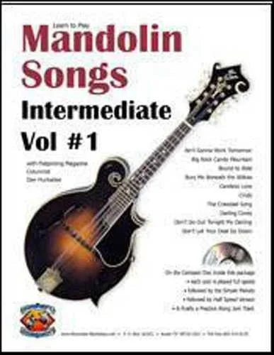 Learn to Play Mandolin Songs – Intermediate / Advanced, Vol. #1