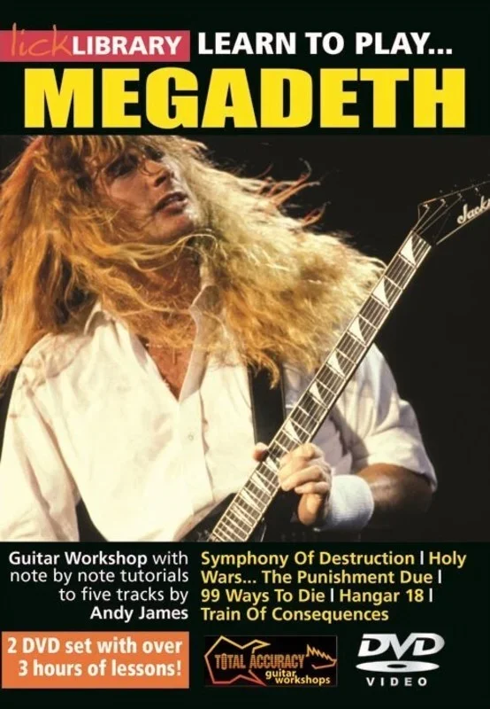 Learn To Play Megadeth DVD