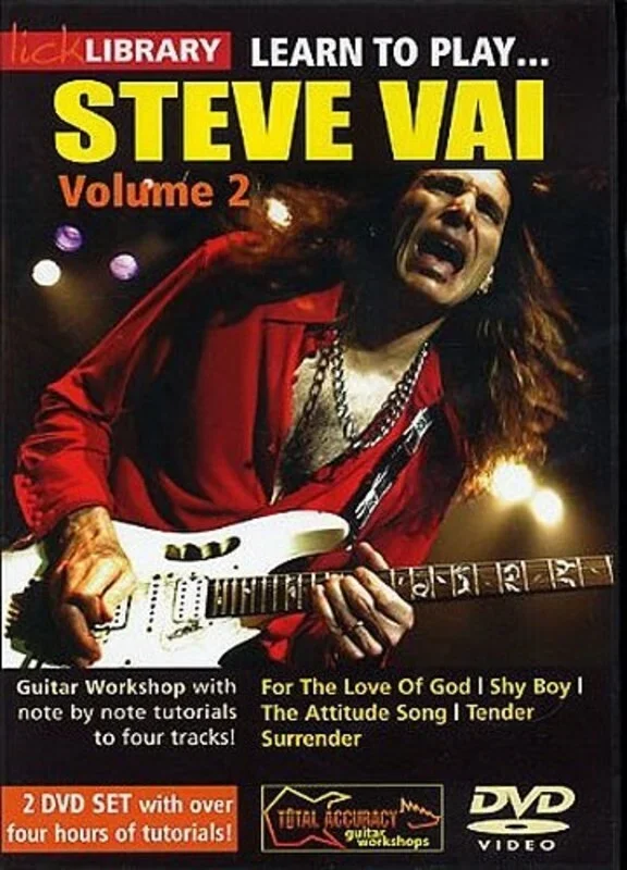 Learn To Play Steve Vai Vol2 2Dvds