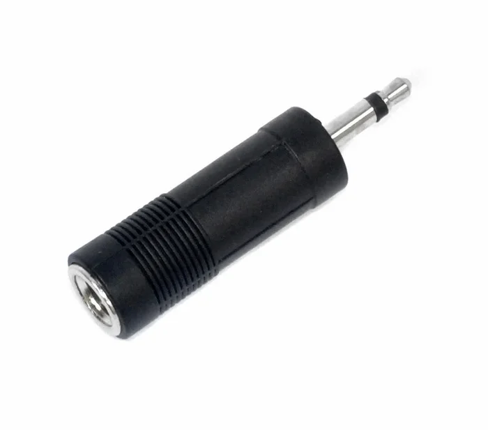 Leem Adaptor (3.5mm Mono Plug – 1/4″ Mono Jack) Pk-1