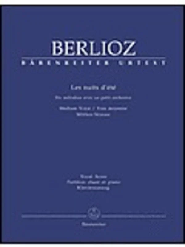 Les Nuits Dete Op 7 Med Urtext
