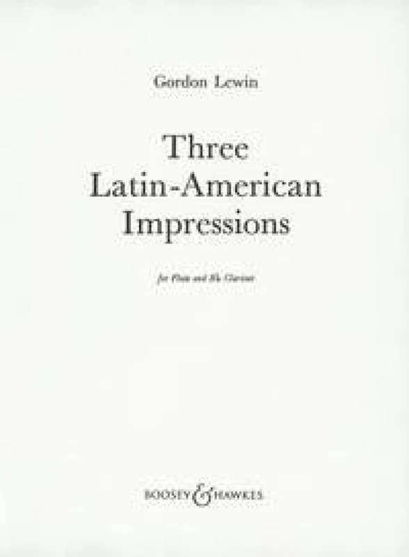 Lewin: Three Latin-American Impressions