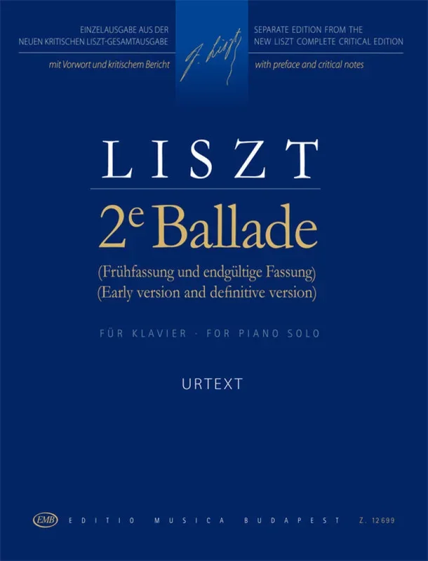 Liszt: Ballade No. 2 in B Minor, S. 171