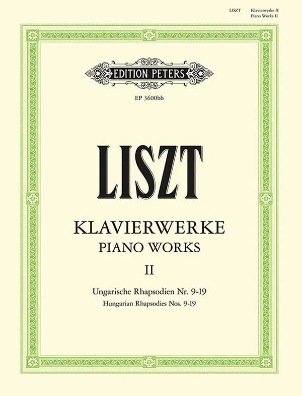Liszt: Piano Works – Volume 2 (Hungarian Rhapsodies Nos. 9-19)