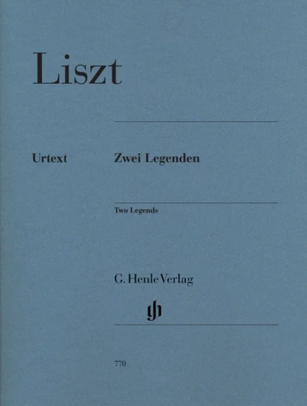 Liszt: Two Legends Piano Solo