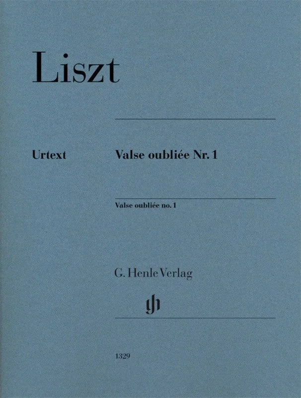 Liszt: Valse Oubliee No 1 for Piano Solo