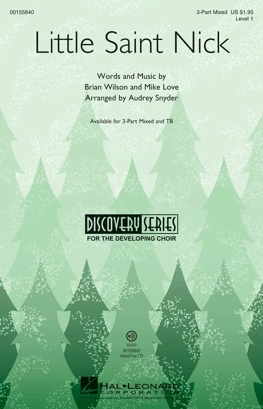 Little Saint Nick 3 Part Mixed (Octavo)