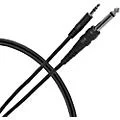 Livewire Essential Interconnect Cable 3.5 mm TRS Male to 1/4″ TS Male 5 ft. Black