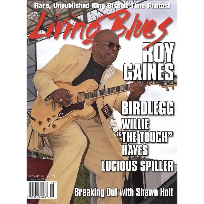 Living Blues October 2013 – Issue #227, Vol. 44 #5