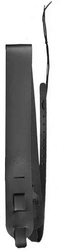 Lm Products 2 1/2 Inch Black Leather Banjo Strap LMBJ2