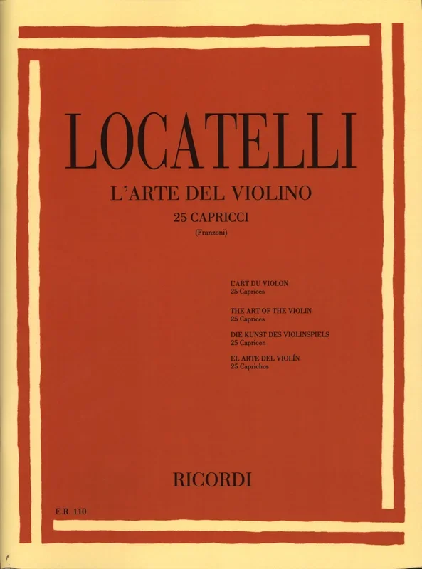 Locatelli: The Art of the Violin – 25 Caprices