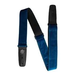 Lock-It Crushed Velvet 2in Locking Strap – Blue